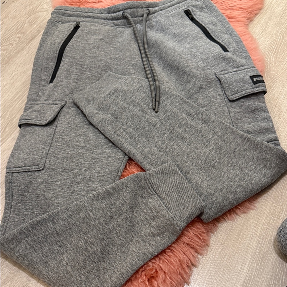 Hollister Heather Gray Joggers